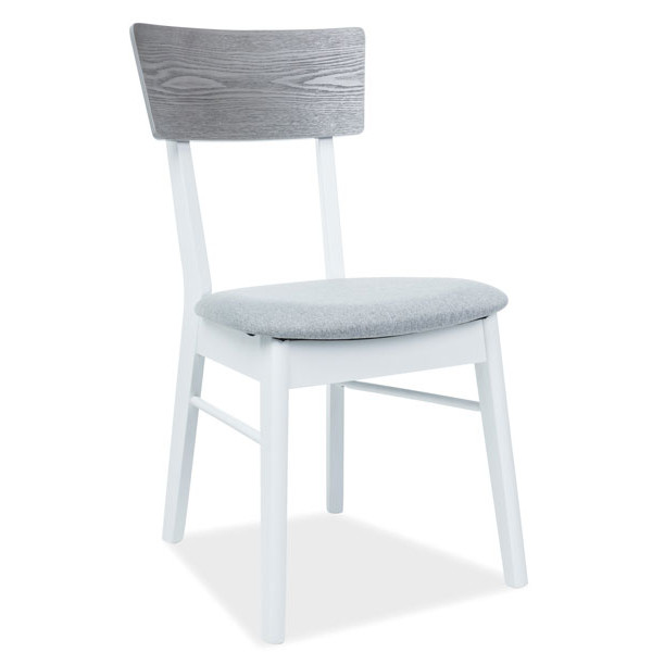 Стул Signal MR-SC Белый-серый Стул Signal MR-SC Белый-серый-0