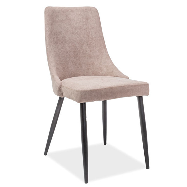 Стул Signal Nobel Бежевый-Черный Стул Signal Nobel Бежевый-Черный-0