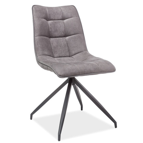 Стілець Signal Olaf Сірий-чорний-0