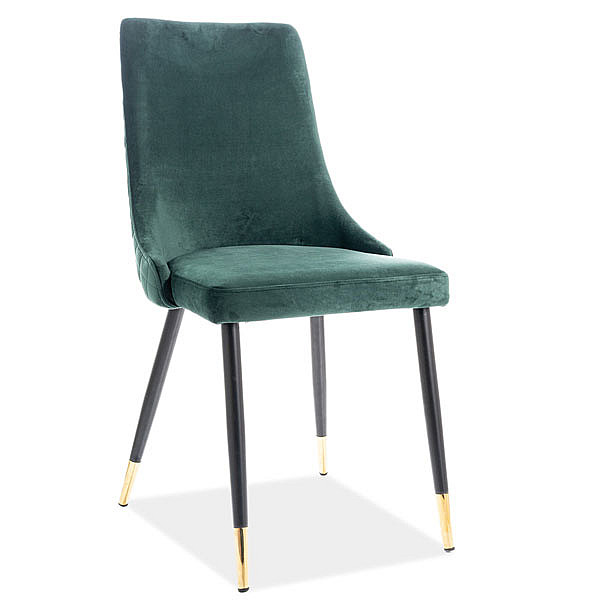Стілець Signal Piano Velvet Зелений-Чорний-0
