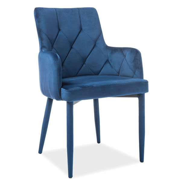 Стул Signal Ricardo Velvet Синий-0