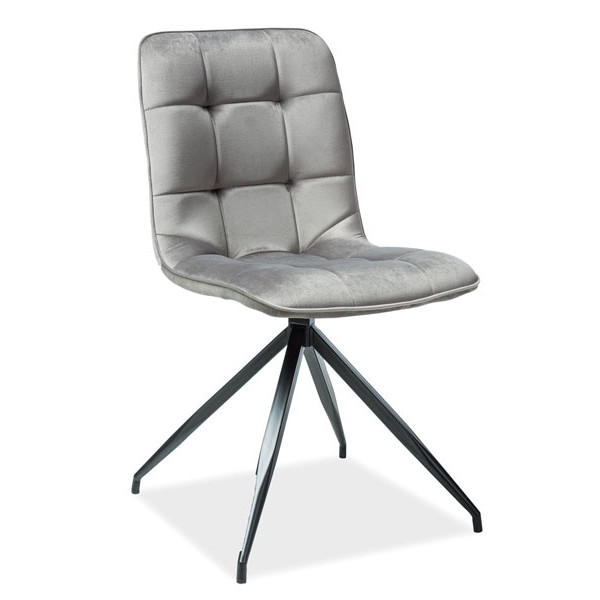 Стілець Signal Texo Velvet Сірий-0