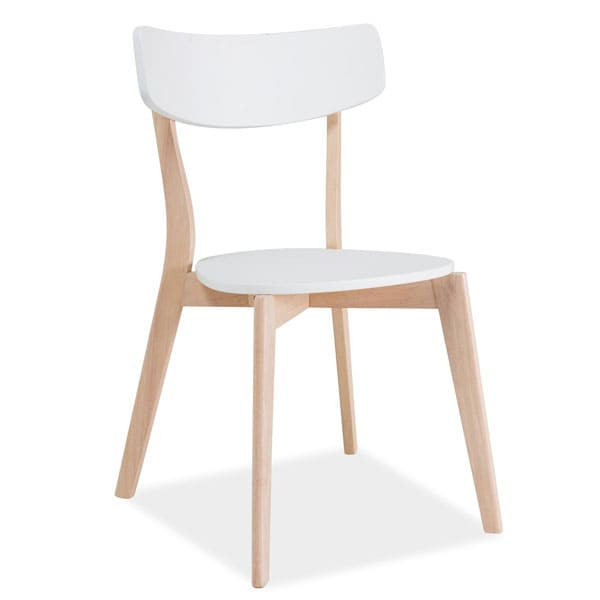 Стілець Signal Tibi Білий Дуб вибілений-0