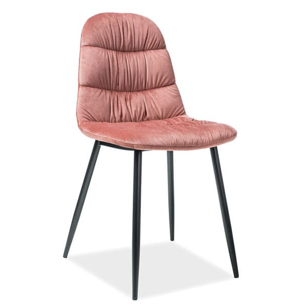Стілець Signal Vedis Velvet Античний рожевий-0