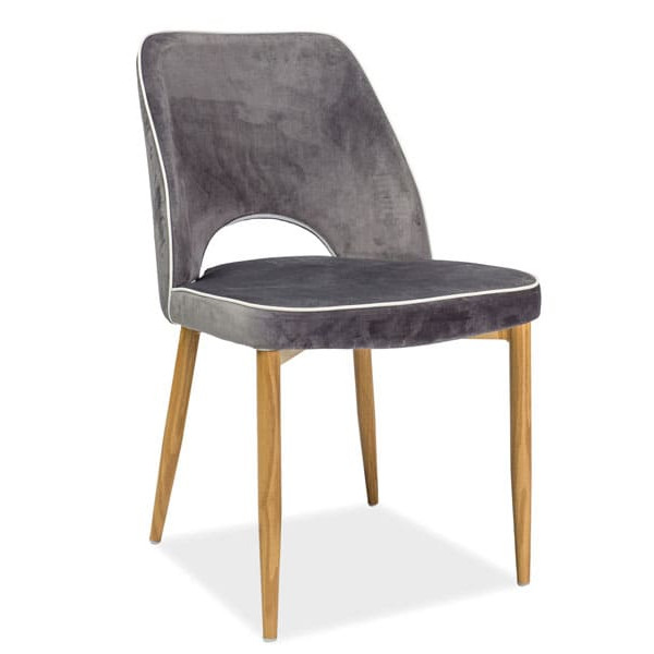 Стілець Signal Verdi Сірий Дуб-0