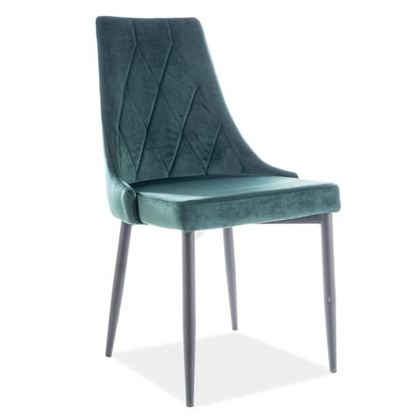 Стілець Signal Trix B Velvet Зелений-Чорний-0