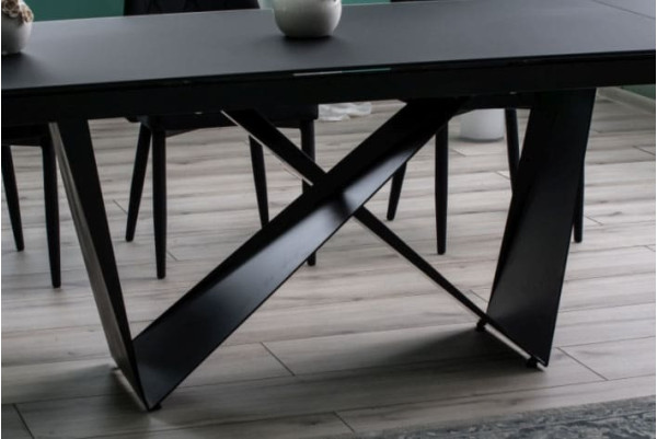 Стіл розкладний обідній Signal Cavalli Чорний-6