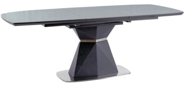 Стол раскладной обеденный Signal Cortez Серый/Антрацит-1