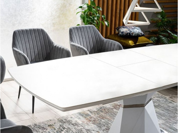 Стол раскладной обеденный Signal Cortez Белый-2