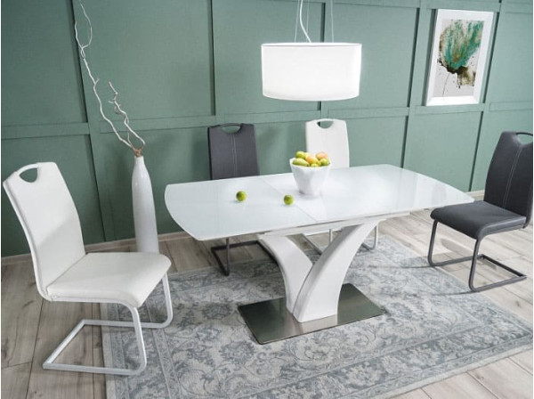 Стіл розкладний обідній Signal Faro Білий-6