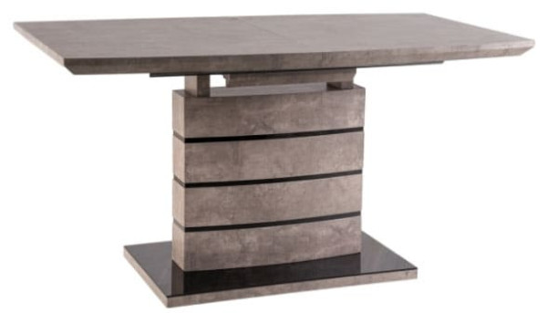 Стол раскладной обеденный Signal Leonardo Серый-0