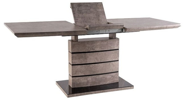 Стол раскладной обеденный Signal Leonardo Серый-1