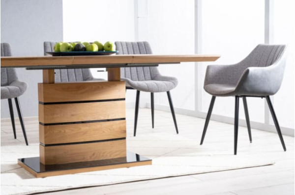 Стол раскладной обеденный Signal Leonardo Дуб-6