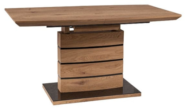 Стол раскладной обеденный Signal Leonardo Дуб-0