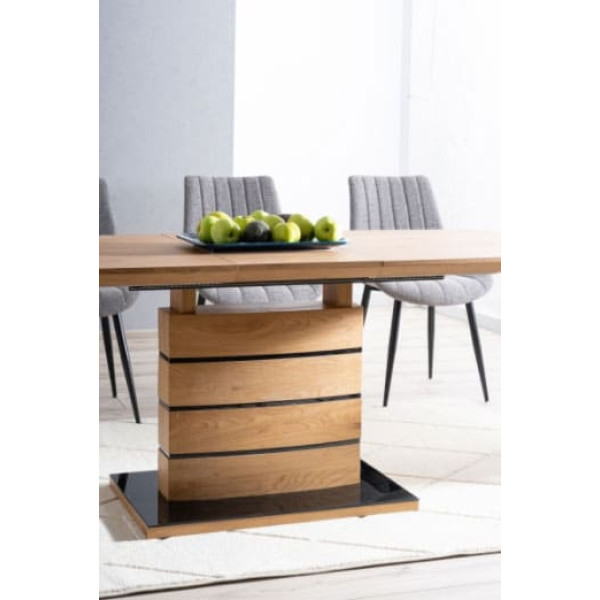 Стол раскладной обеденный Signal Leonardo Дуб-2