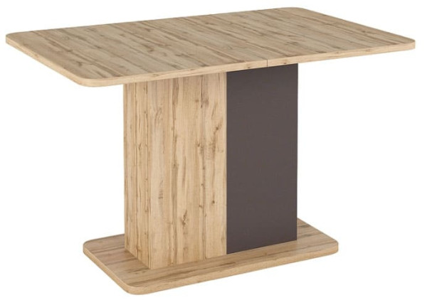 Стіл розкладний обідній Signal NEXT Дуб Вотан/Коричневий-1