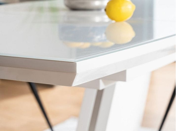 Стол раскладной обеденный Signal TORONTO Белый-7