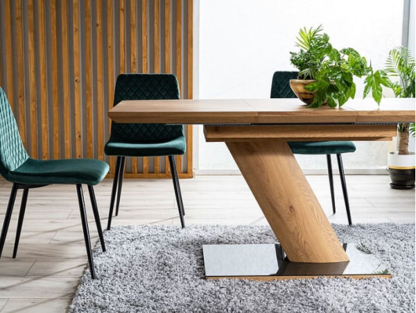 Стол раскладной обеденный Signal TORONTO Дуб-2