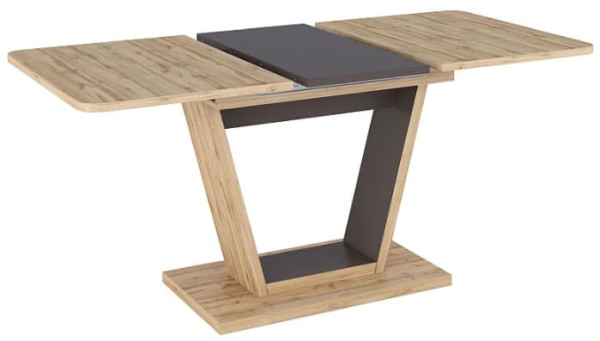 Стіл розкладний обідній Signal NIGEL Дуб Вотан/Коричневий-1