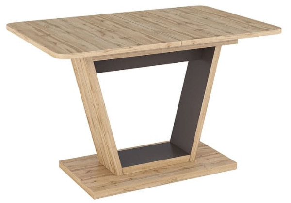 Стіл розкладний обідній Signal NIGEL Дуб Вотан/Коричневий-0