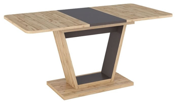 Стіл розкладний обідній Signal NIGEL Дуб Вотан/Коричневий-2