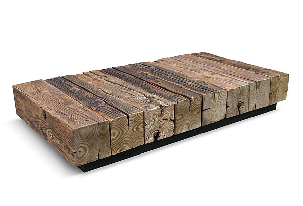 Журнальный cтол Skandinave KIFT-OLD Канадская ель-0