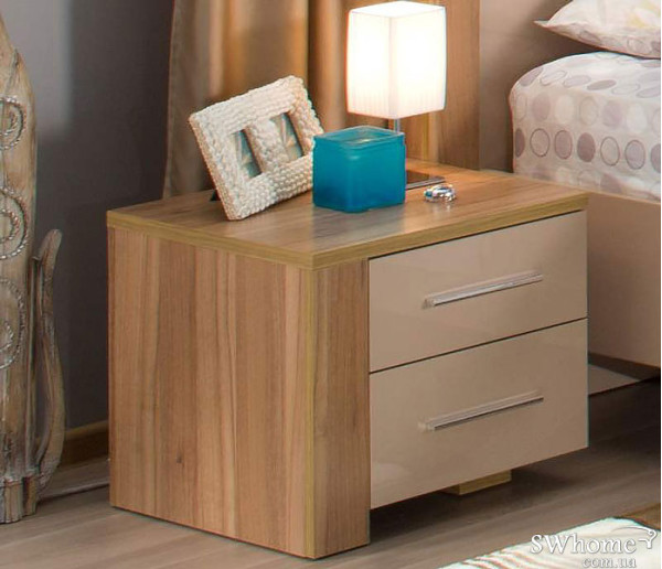 Тумба прикроватная Embawood Прага Орех Лион-0