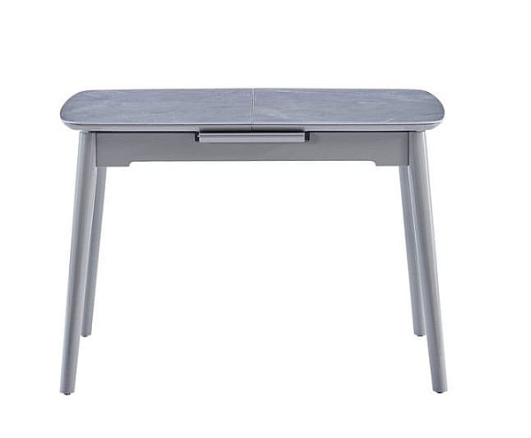 Керамический стол раскладной обеденный Vetro Mebel TM-84 Памеса грей-серый-2