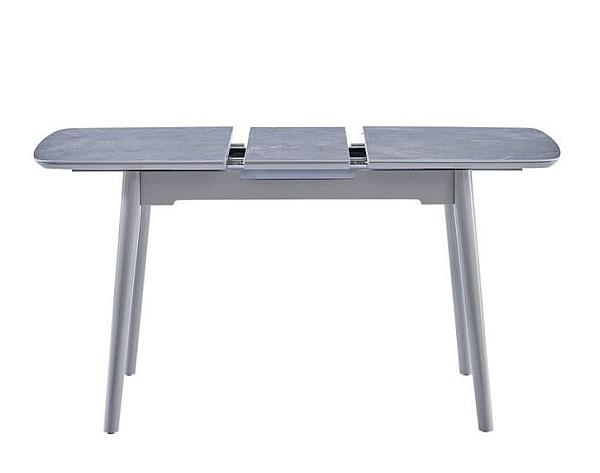 Керамический стол раскладной обеденный Vetro Mebel TM-84 Памеса грей-серый-3