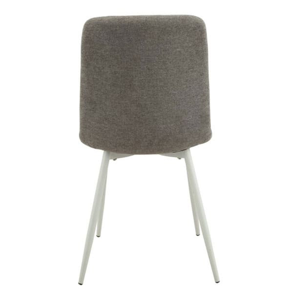 Стул Vetro Mebel N-41 Серый-белый Рогожка-4