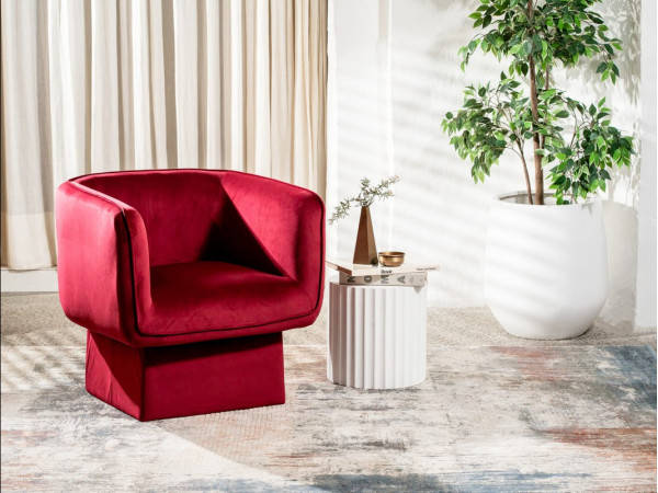 Поворотне крісло Vetro Mebel Міріам Винний Поворотне крісло Vetro Mebel Міріам Винний-1