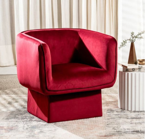 Поворотне крісло Vetro Mebel Міріам Винний Поворотне крісло Vetro Mebel Міріам Винний-0