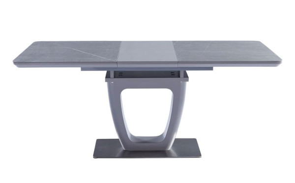 Раскладной обеденный cтол Vetro Mebel TML-860-1 Айс грей-4