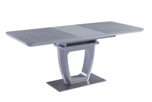Раскладной обеденный cтол Vetro Mebel TML-860-1 Айс грей-3
