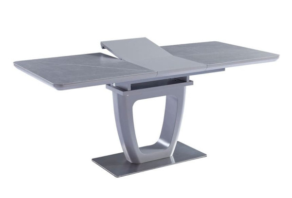 Раскладной обеденный cтол Vetro Mebel TML-860-1 Айс грей-2