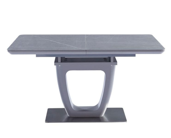 Раскладной обеденный cтол Vetro Mebel TML-860-1 Айс грей-0