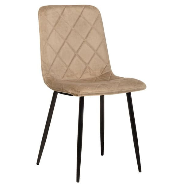 Стілець Vetro Mebel N-42 Капучино вельвет-0