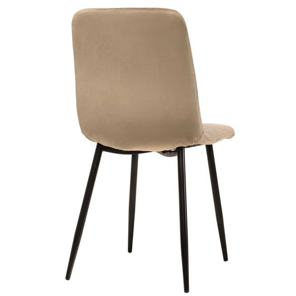 Стілець Vetro Mebel N-42 Капучино вельвет-2