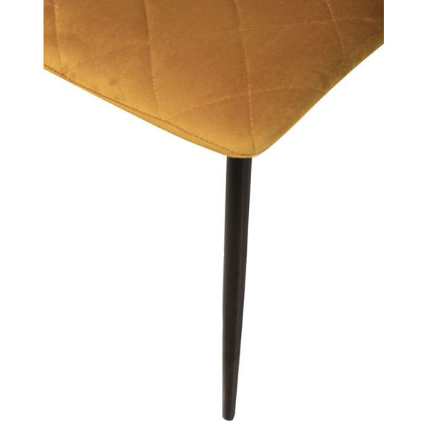 Стул Vetro Mebel N-42 Горчичный вельвет-10