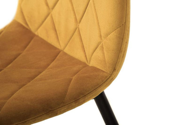 Стул Vetro Mebel N-42 Горчичный вельвет-6