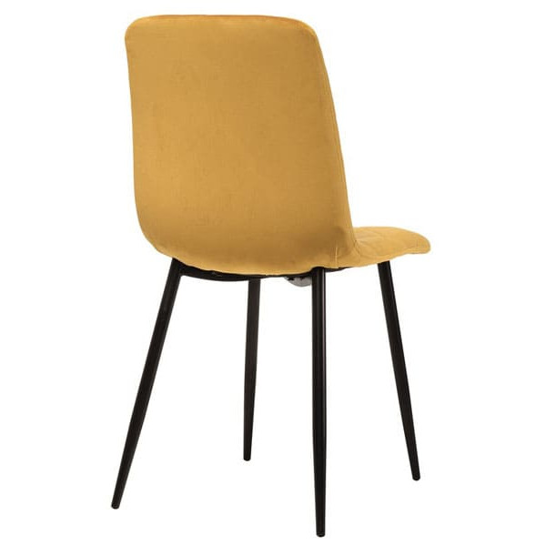 Стул Vetro Mebel N-42 Горчичный вельвет-2