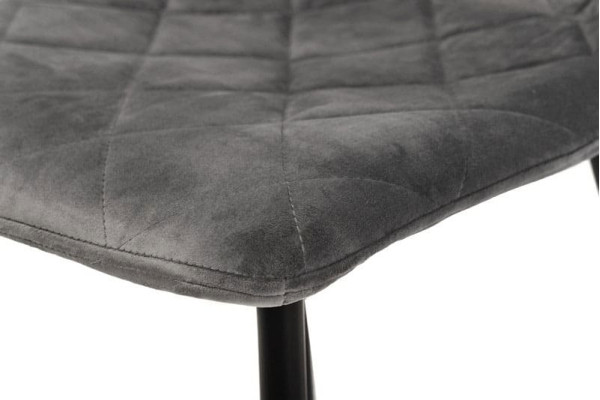 Стілець Vetro Mebel N-42 Сірий вельвет-9