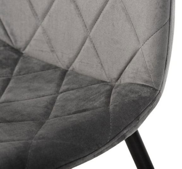 Стілець Vetro Mebel N-42 Сірий вельвет-8