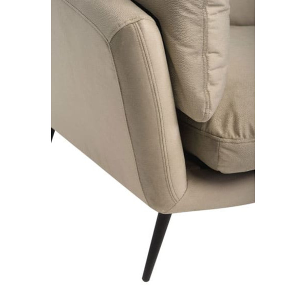 Софа Vetro Mebel Леон Капучіно-чорний-13