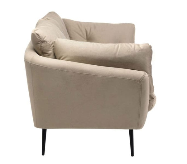 Софа Vetro Mebel Леон Капучіно-чорний-2