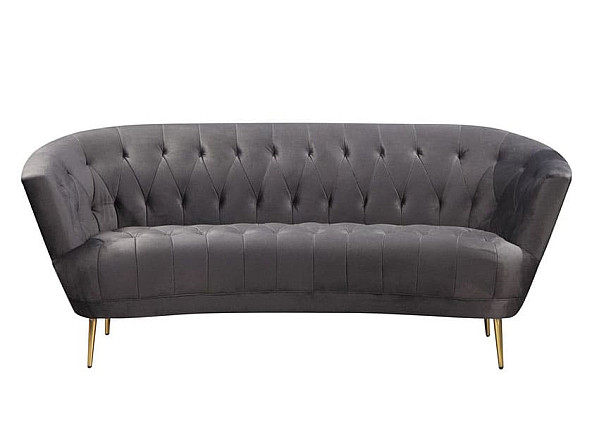 Софа Vetro Mebel Лучія Сірий-золото-1