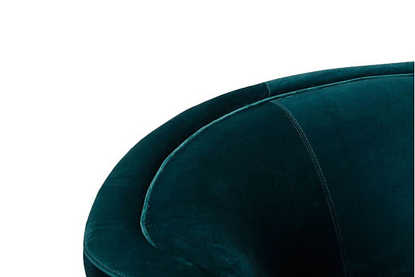 Софа Vetro Mebel Сильвія Смарагдовий-золото-14