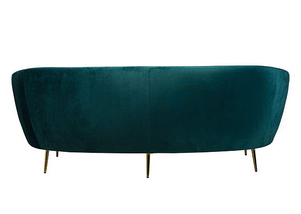 Софа Vetro Mebel Сильвія Смарагдовий-золото-3