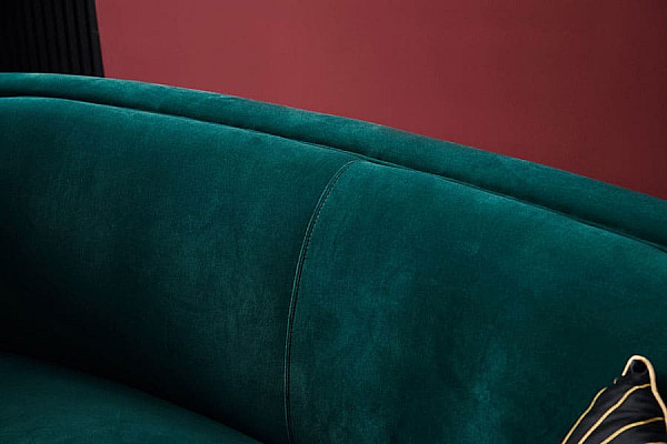 Софа Vetro Mebel Сильвія Смарагдовий-золото-24