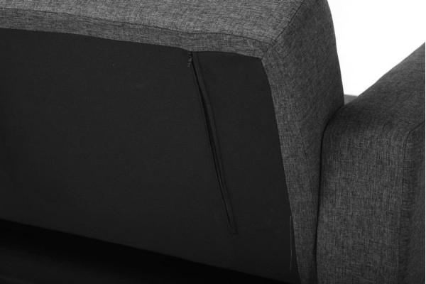 Софа раскладная Vetro Mebel Доминик Серый-серебро-18